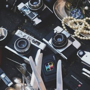 Vintage Camera Accessories Kit